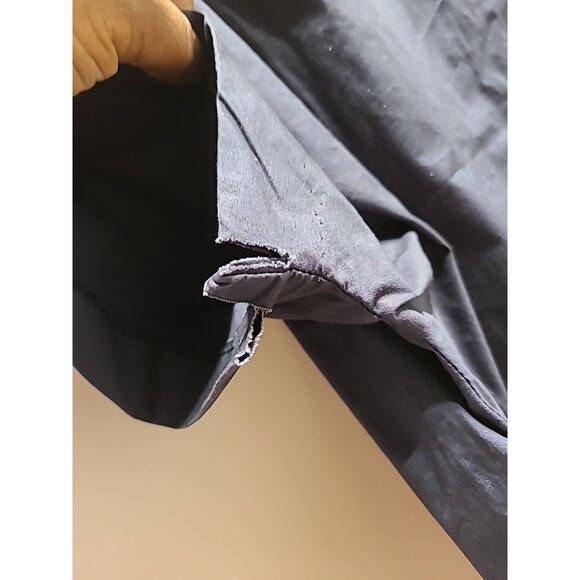 Tex by MaxAzria Gray Blue Button-Up Cotton Blazer Womens M Nwot - Picture 6 of 12